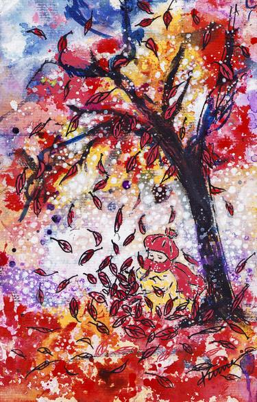 Print of Abstract Expressionism Seasons Paintings by Kume Bryant