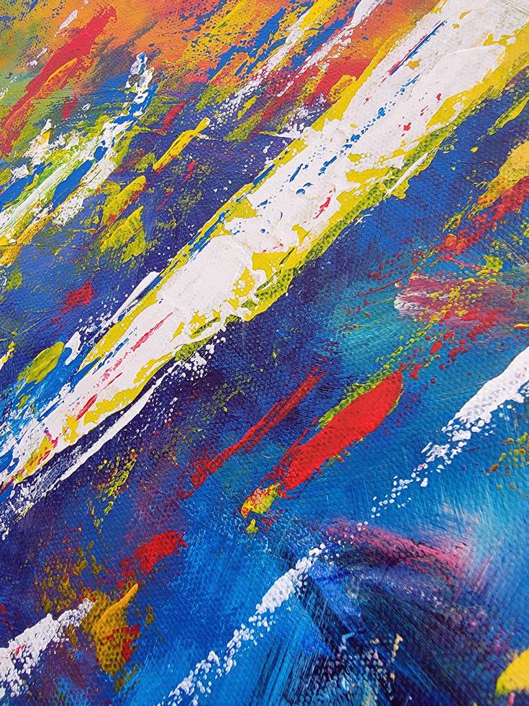 Original Abstract Religion Painting by Kume Bryant