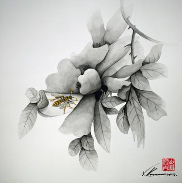 Original Floral Paintings by Walther von Krenner
