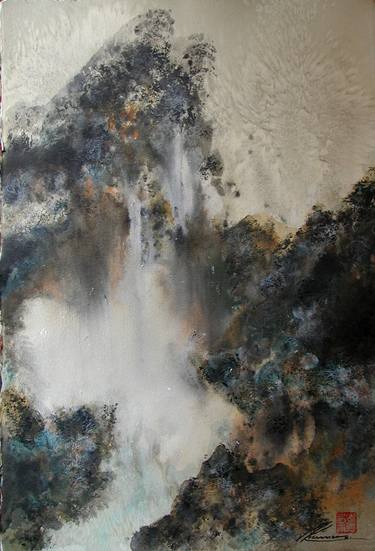 Original Abstract Expressionism Nature Paintings by Walther von Krenner