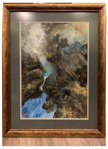 Original Abstract Paintings by Walther von Krenner