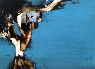 Original Modern Abstract Paintings by Luis Bujalance