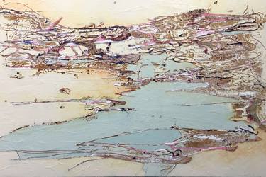 Original Abstract Beach Paintings by Tracey-Maree Smith