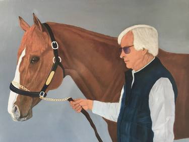 Original Horse Painting by Howard Walker