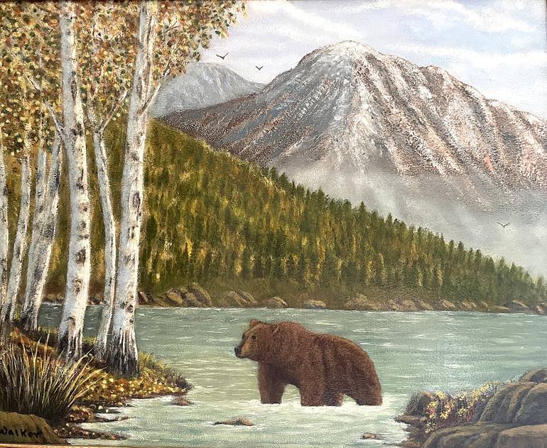 Original  Painting by howard walker