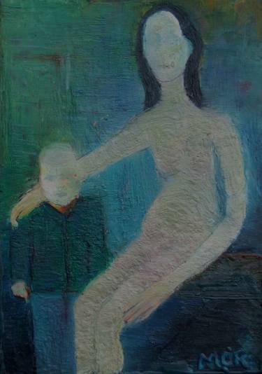 Woman and Child. thumb