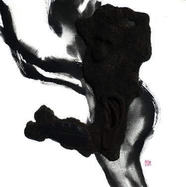 Print of Abstract Expressionism Erotic Mixed Media by Tim Chang