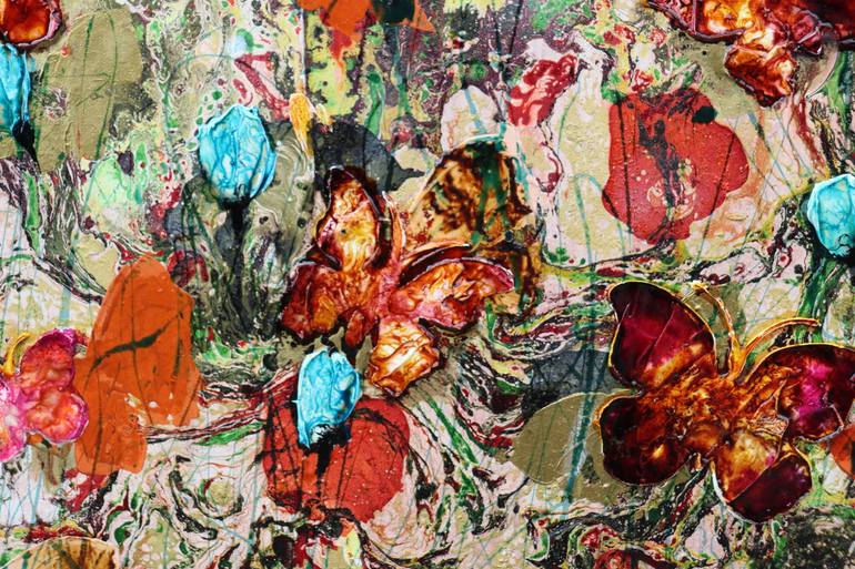 Original Abstract Expressionism Landscape Painting by Donatella Marraoni