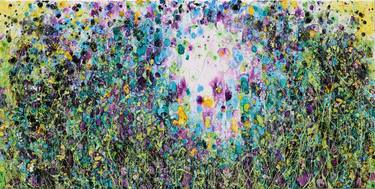 Print of Abstract Expressionism Floral Paintings by Donatella Marraoni