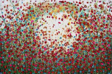 Original Floral Paintings by Donatella Marraoni