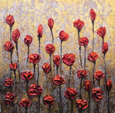 Print of Floral Paintings by Donatella Marraoni