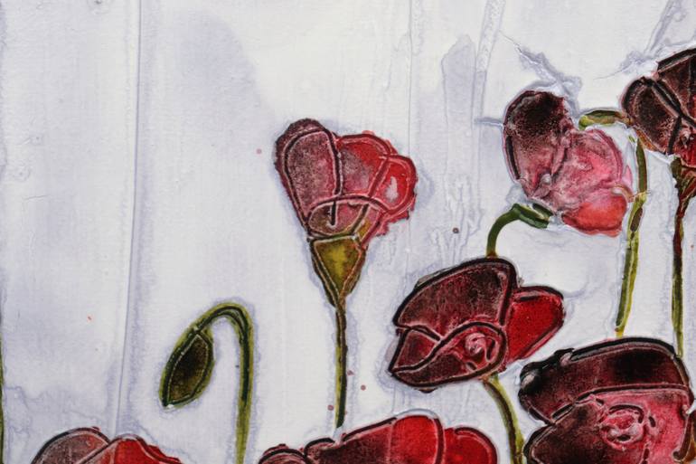 Original Floral Painting by Donatella Marraoni