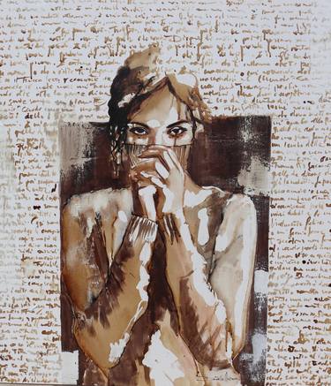 Original Women Paintings by Donatella Marraoni