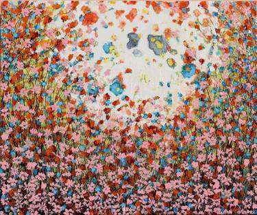 Original Floral Paintings by Donatella Marraoni