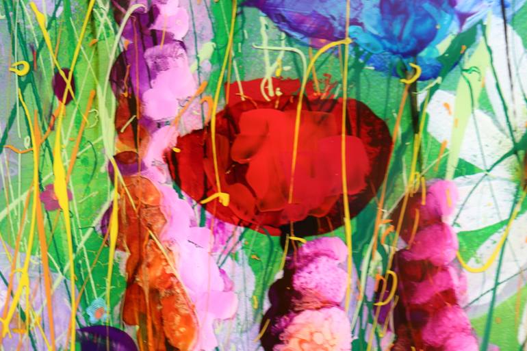 Original Abstract Expressionism Landscape Painting by Donatella Marraoni