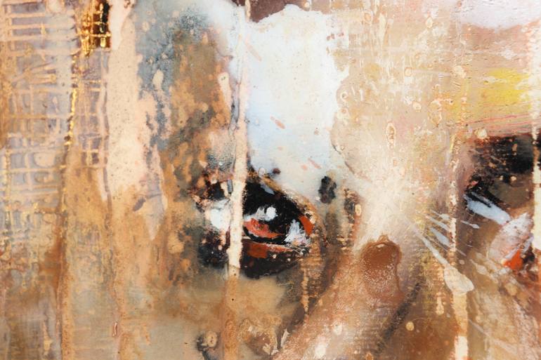 Original Abstract Expressionism People Painting by Donatella Marraoni