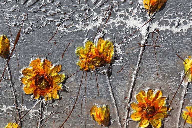 Original Abstract Expressionism Landscape Painting by Donatella Marraoni