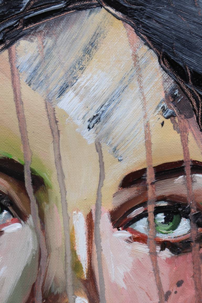 Original Abstract Expressionism Women Painting by Donatella Marraoni