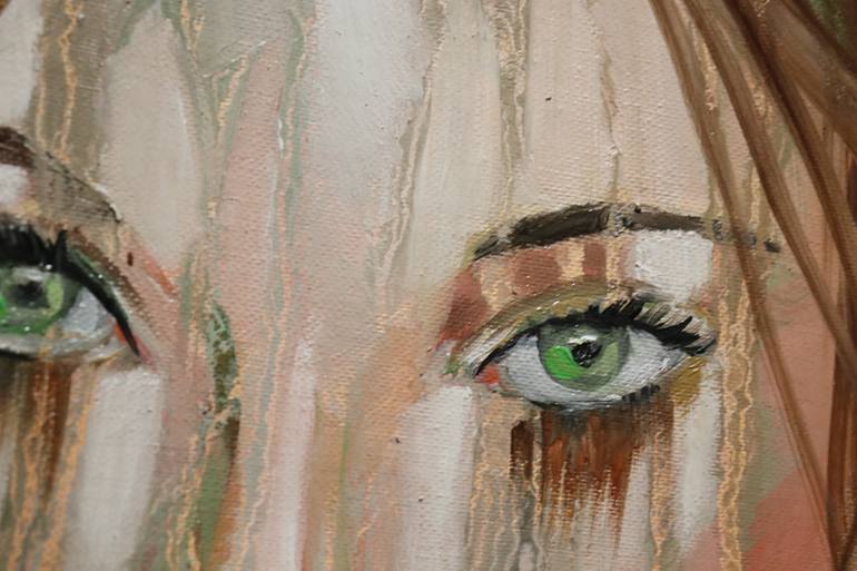 Original Abstract Expressionism Women Painting by Donatella Marraoni