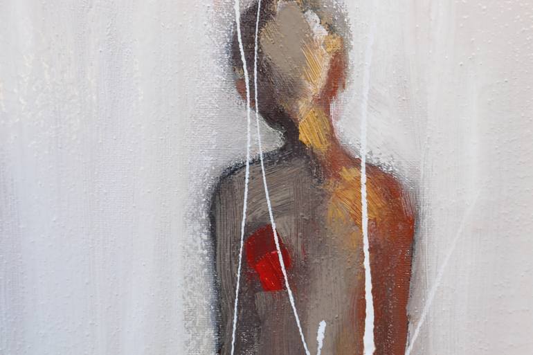 Original Abstract Expressionism People Painting by Donatella Marraoni