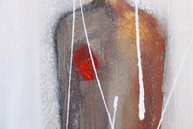 Original Abstract Expressionism People Painting by Donatella Marraoni
