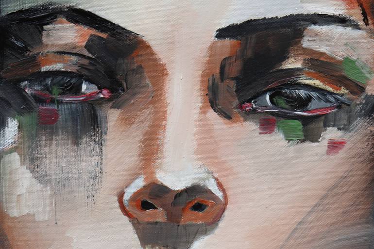 Original Abstract Expressionism Women Painting by Donatella Marraoni