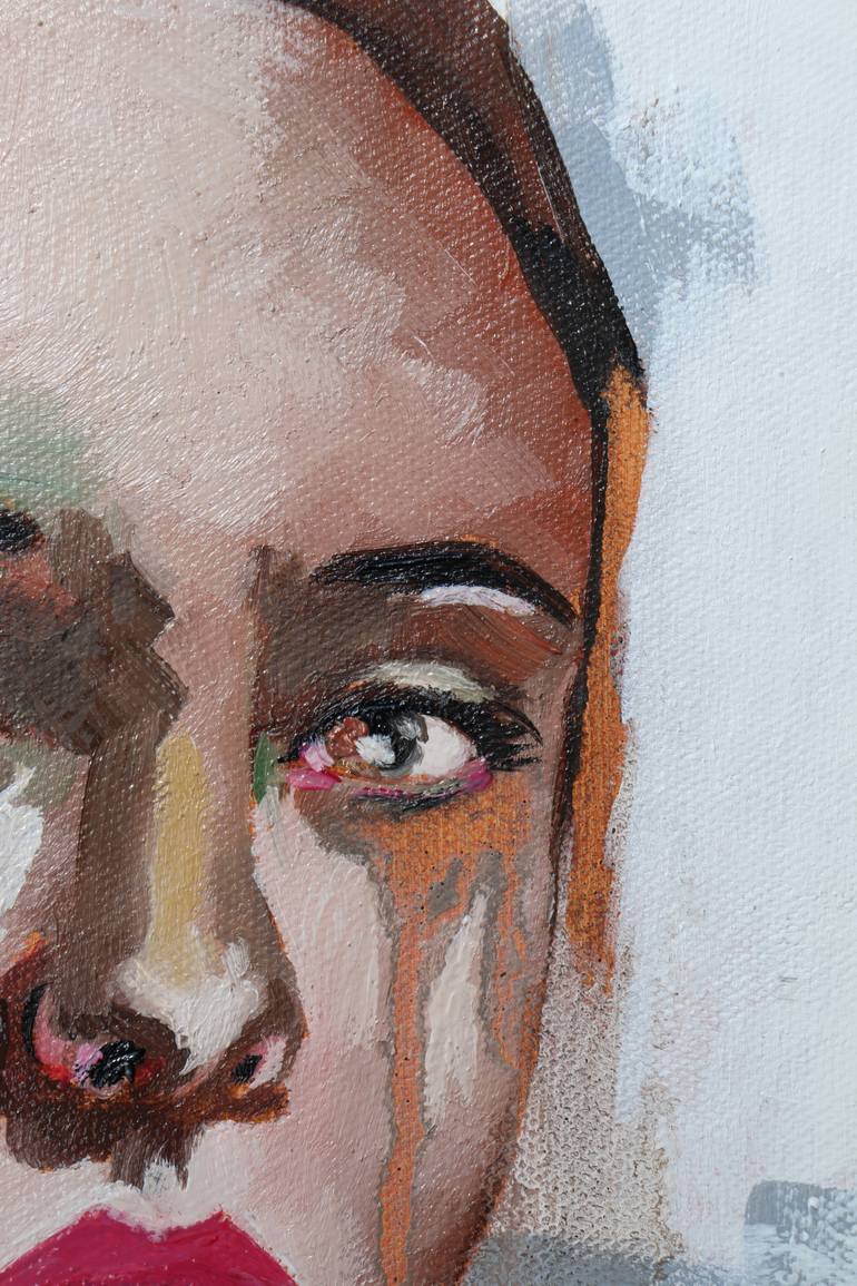 Original Abstract Expressionism Women Painting by Donatella Marraoni