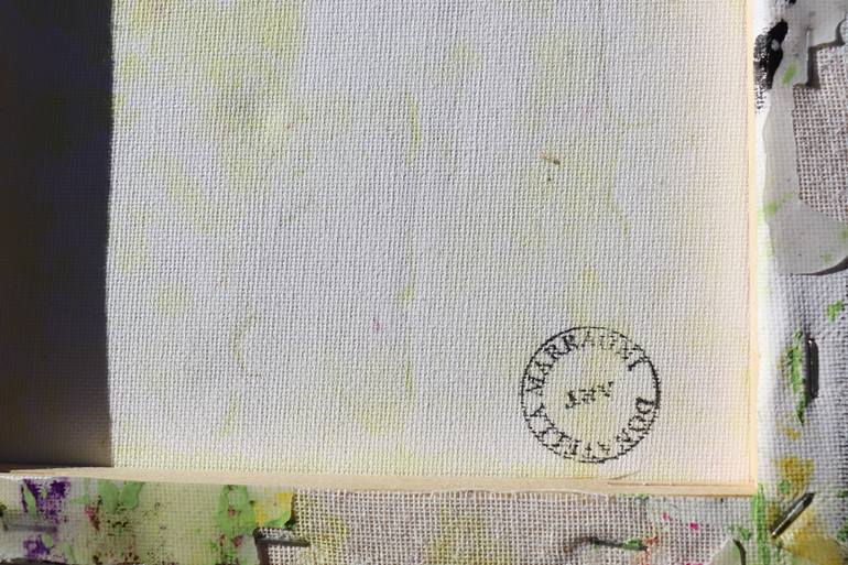 Original Abstract Expressionism Floral Painting by Donatella Marraoni