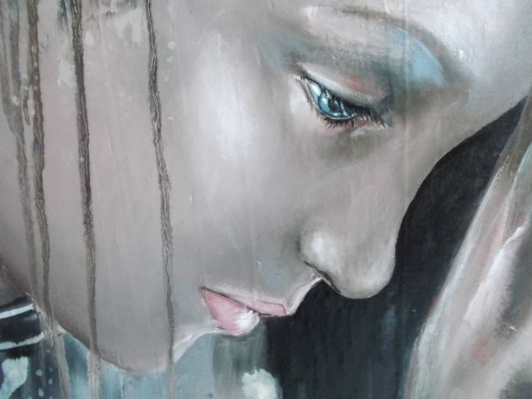 Original Figurative Portrait Painting by Donatella Marraoni