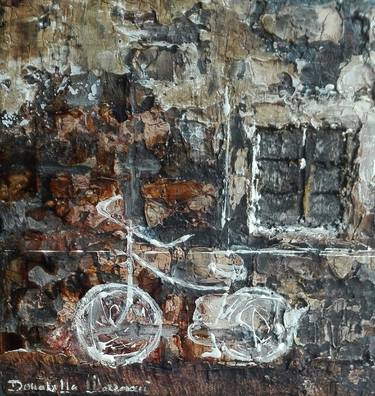 Print of Abstract Expressionism Bicycle Paintings by Donatella Marraoni