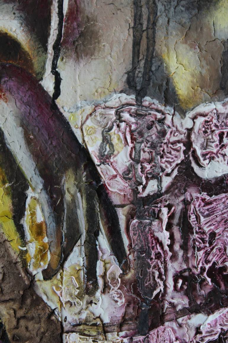 Original Abstract Expressionism Women Painting by Donatella Marraoni