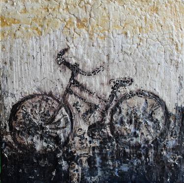 Print of Abstract Expressionism Bicycle Paintings by Donatella Marraoni