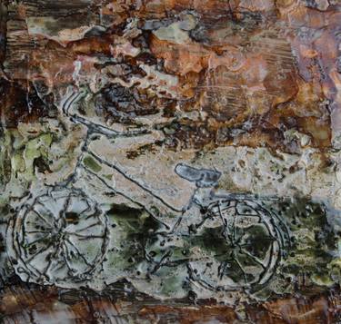 Print of Bicycle Paintings by Donatella Marraoni