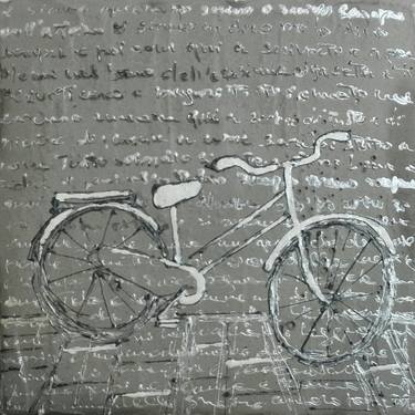 Print of Abstract Expressionism Bicycle Paintings by Donatella Marraoni