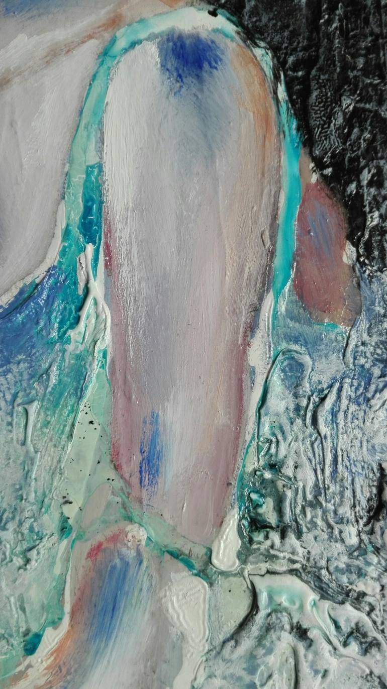 Original Abstract Expressionism Women Painting by Donatella Marraoni
