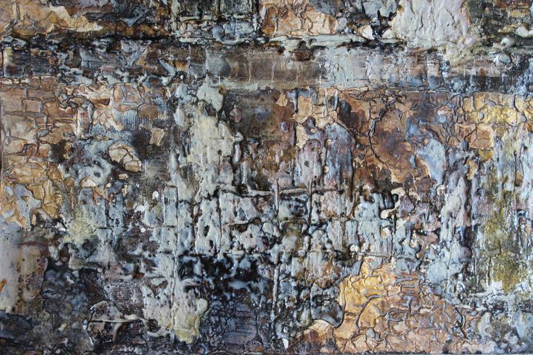 Original Abstract Expressionism Wall Painting by Donatella Marraoni