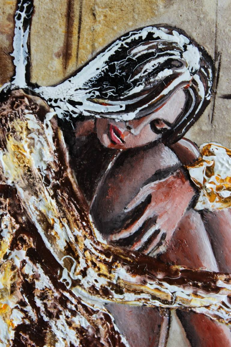Original Nude Painting by Donatella Marraoni