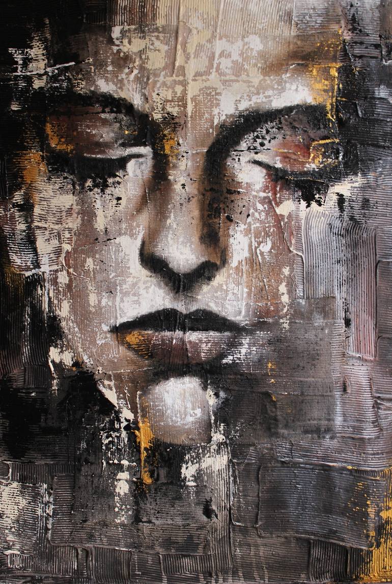 Gold Painting by Donatella Marraoni | Saatchi Art