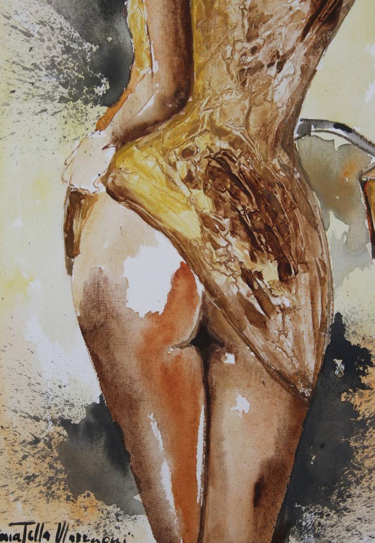 Original Erotic Painting by Donatella Marraoni