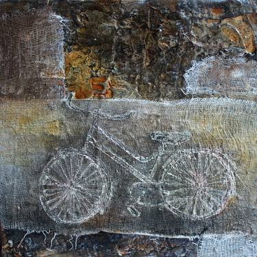 Print of Abstract Expressionism Bicycle Paintings by Donatella Marraoni