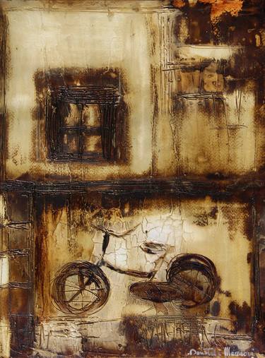 Print of Bicycle Paintings by Donatella Marraoni