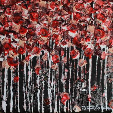 Print of Abstract Expressionism Floral Paintings by Donatella Marraoni