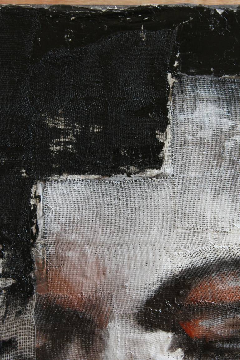 Original Abstract Expressionism People Painting by Donatella Marraoni