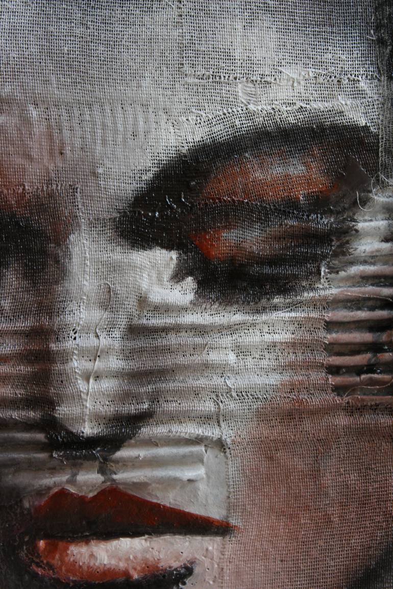 Original Abstract Expressionism People Painting by Donatella Marraoni