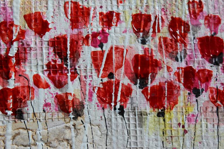 Original Abstract Expressionism Nature Painting by Donatella Marraoni