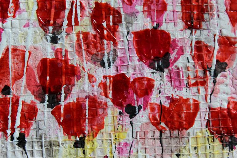 Original Abstract Expressionism Nature Painting by Donatella Marraoni