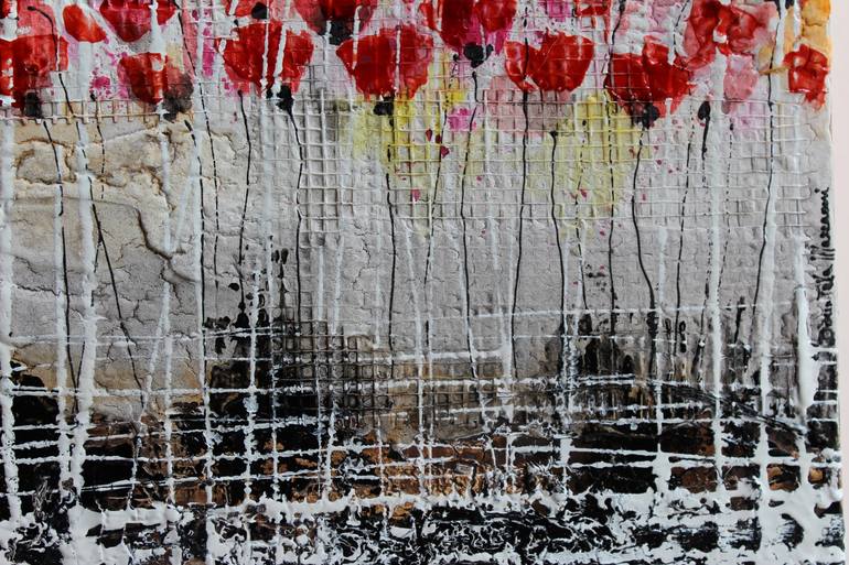 Original Abstract Expressionism Nature Painting by Donatella Marraoni