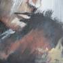 Painted on cardboard canvas with oil and cement....................