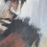 Painted on cardboard canvas with oil and cement....................