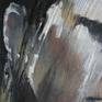 Painted on cardboard canvas with oil and cement....................